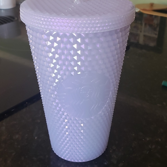 Starbucks Other - Starbucks Lilac Crystal Tumbler with Straw